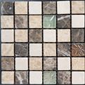 Emperador Cream Glass and Stone 300x300 mm