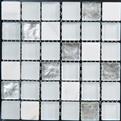 Hutton White Silver 300x300 mm