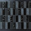 Santon Black Glass and Stone 300x287 mm